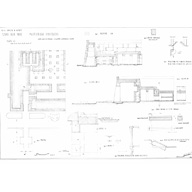 Maps and plans: Khafre Valley Temple, plans and sections